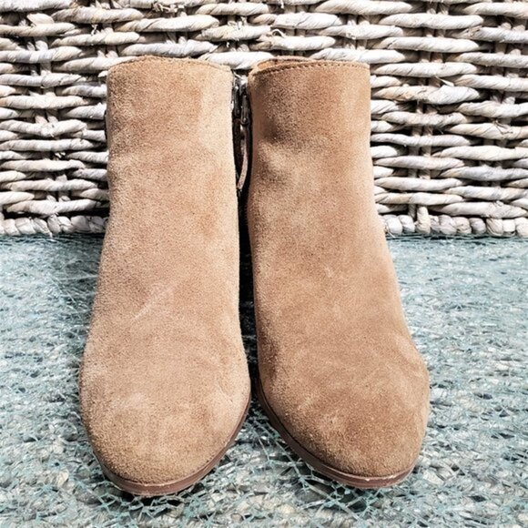 GUESS Suede Heeled Booties Size 7M - Picture 3 of 11